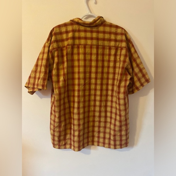 Mens Patagonia Puckerware Seersucker Shirt Large - Picture 3 of 4